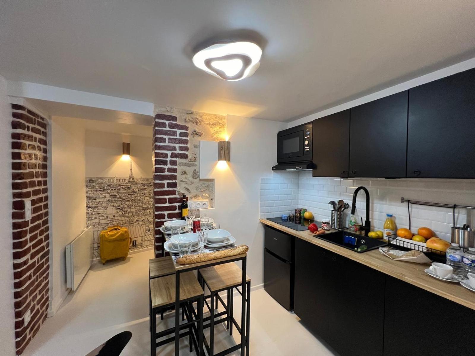 Appartement Design Quartier Montmartre-Sacre-Coeur! Paris Xviiie ภายนอก รูปภาพ